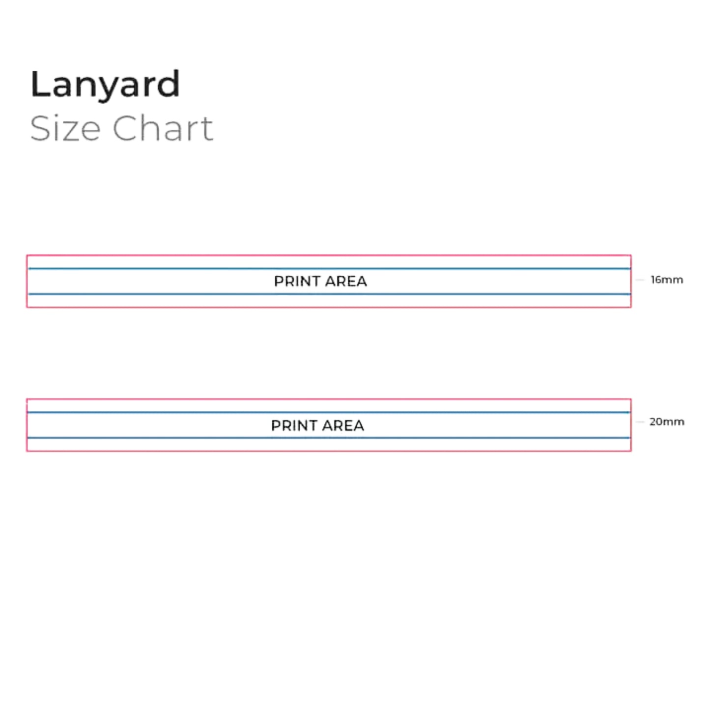 Personalized Digital Lanyard With Dog Hook - Width 16 mm  (Set of 16 Qty)